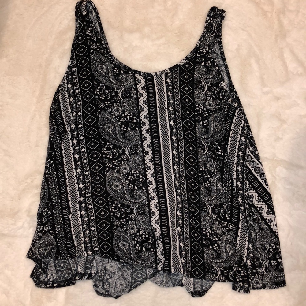 Patterned tank top